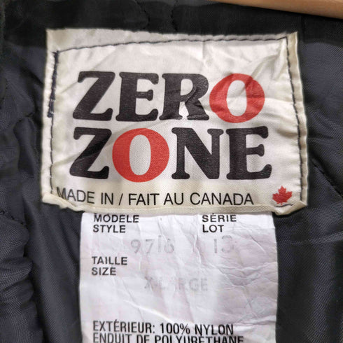 ZERO ZONE カナダ製 ナイロン スタンドカラーブルゾン メンズ JPN:XL