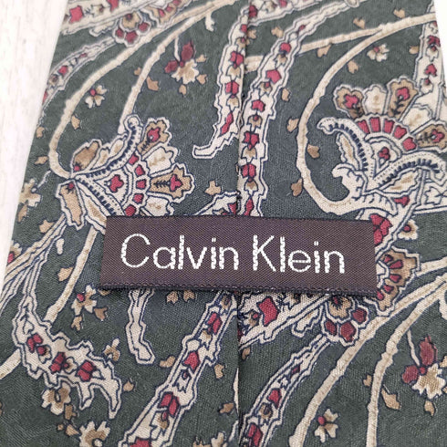 カルバンクライン CALVIN KLEIN 総柄 ネクタイ メンズ