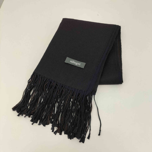 アレグリ allegri カシミヤシルク フリンジ スカーフ レディース