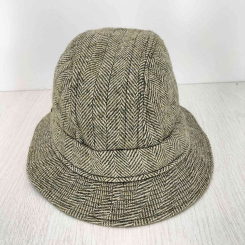 Christys' London Gillie ヘリンボーン ツイード ハット メンズ 7 3/8