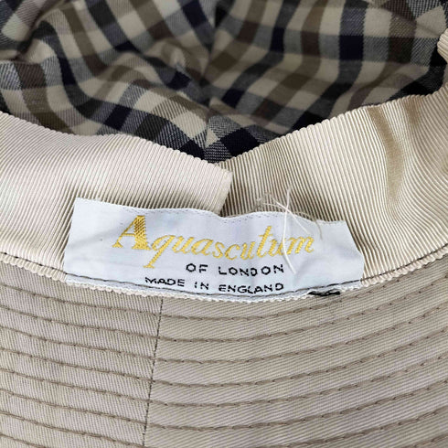 アクアスキュータム AQUASCUTUM イングランド製 メトロハット メンズ