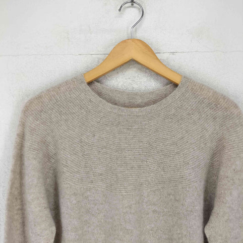 ieri design products CASHMERE カシミヤ100% クルーネックセーター レディース JPN:L