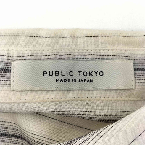 パブリックトウキョウ PUBLIC TOKYO コンフォートオーバーシャツ レディース FREE