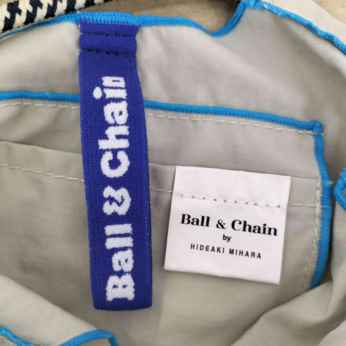 ボールアンドチェーン Ball&Chain ドーナツ刺繍ショルダーバッグ レディース
