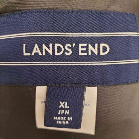 ランズエンド LANDS END リバーシブル ノーカラーコート レディース JPN:XL
