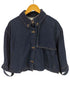 ザラ ZARA ポンチョ ケープ デニム ジャケット レディース import:XS