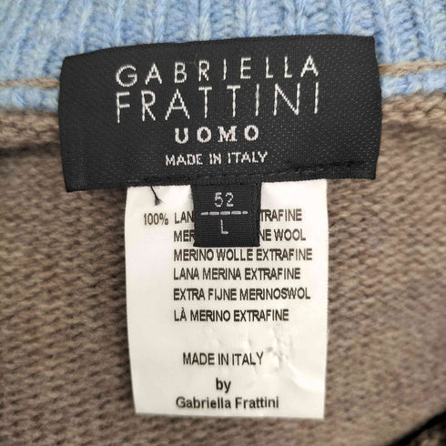 GABRIELLA FRATTINI イタリア製 ドライバーズニット メンズ JPN:L
