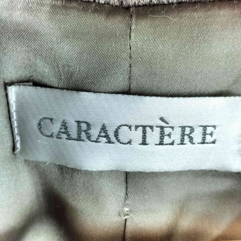 Caractere アルパカモヘア混 シャギーハーフコート レディース EUR:42