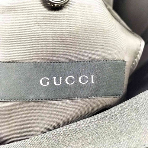 グッチ GUCCI 2Bテーラードジャケット スラックス セットアップ メンズ 44 R