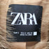 ザラ ZARA ボリューム フェイクファー ショート コート レディース import:S