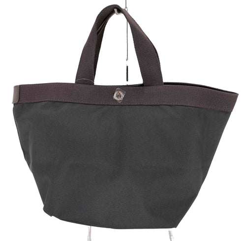 エルベシャプリエ Herve Chapelier 707C Tote bag square bottom ナイロン 舟形 トートバッグ ノワール モカ レディース