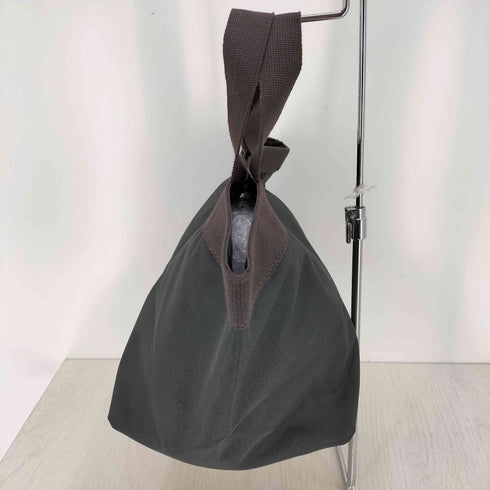 エルベシャプリエ Herve Chapelier 707C Tote bag square bottom ナイロン 舟形 トートバッグ ノワール モカ レディース