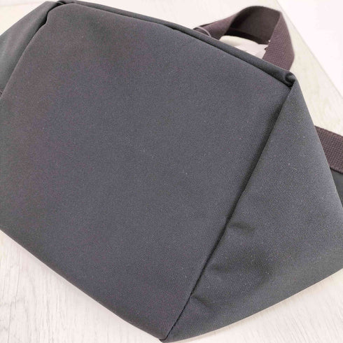 エルベシャプリエ Herve Chapelier 707C Tote bag square bottom ナイロン 舟形 トートバッグ ノワール モカ レディース