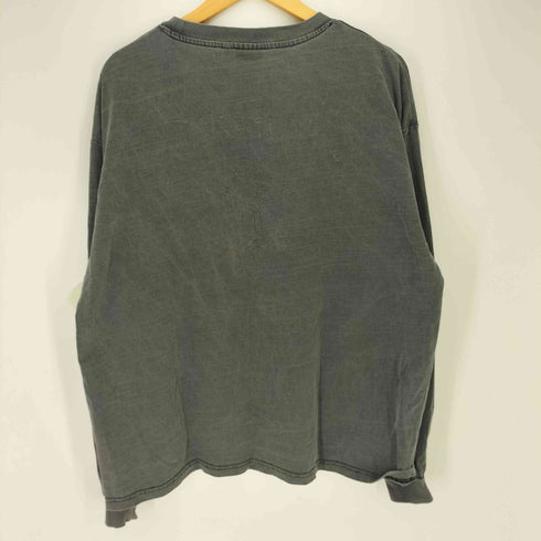 スラッシャー THRASHER ピグメント加工 ロングスリーブTシャツ メンズ import:L