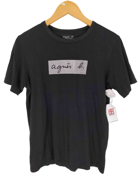 アニエスベーオム Agnes b.homme ロゴプリント クルーネック Tシャツ メンズ T1
