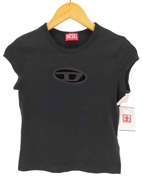 ディーゼル DIESEL T-ANGIE オーバルDロゴ Tシャツ レディース import:S