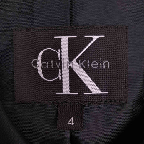 シーケーカルバンクライン ck Calvin Klein ステンカラーコート レディース JPN:4