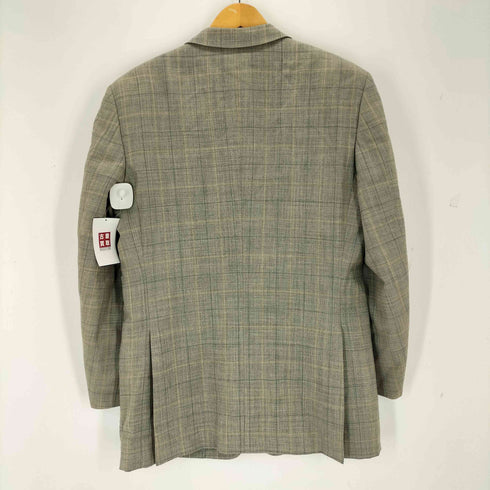 アクアスキュータム AQUASCUTUM チェック 2B テーラードジャケット メンズ 92A5