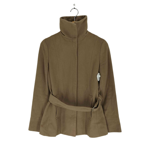 コムサデモード COMME CA DU MODE CASHMERE カシミヤ100% ベルテッドハーフコート レディース