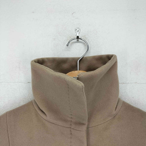 コムサデモード COMME CA DU MODE CASHMERE カシミヤ100% ベルテッドハーフコート レディース