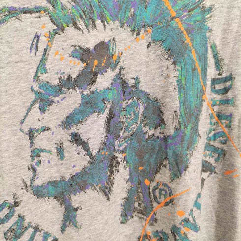 ディーゼル DIESEL ペイント ブレイブマン クルーネックTシャツ メンズ import:M