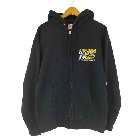 mooneyes yokohama hot rod ジップアップパーカー メンズ JPN:L