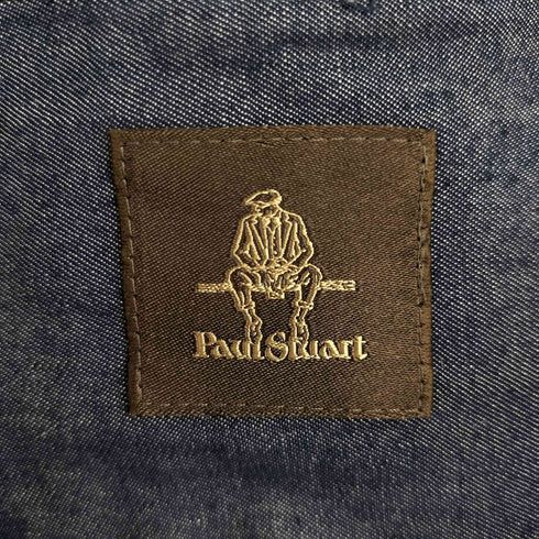 ポールスチュアート Paul Stuart コレクション コットンラミー シャンブレー ウエスタンシャツ メンズ 46