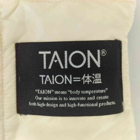 タイオン TAION ベーシックダウンマフラー メンズ