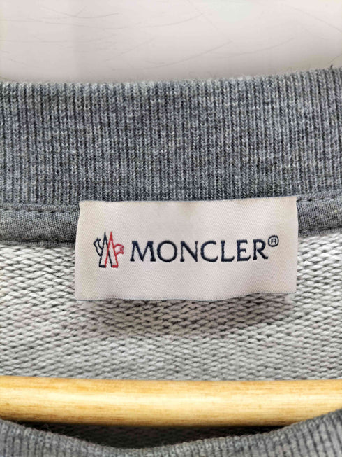 モンクレール MONCLER MAGLIA GIROCOLLO ロゴ刺繍 スウェット 裏毛 メンズ import:L