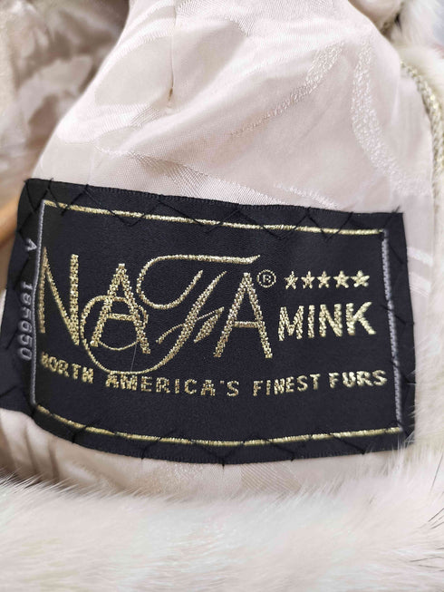 NAFA MINK ミンク 毛皮 ファー フード ジャケット レディース