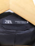 ザラ ZARA ダブル ショート テーラードジャケット メンズ EUR:46