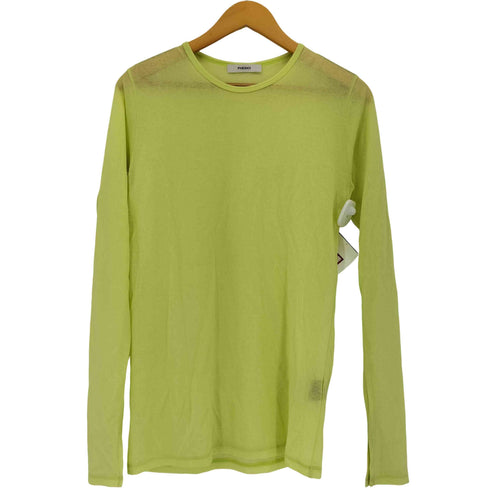 フィーニー PHEENY Cotton nylon seer コットンナイロンシアー 長袖Tシャツ レディース FREE