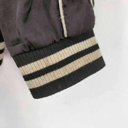 フェニックス刺繍デザイン リバーシブル スカジャン メンズ