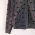 アルマーニジーンズ ARMANI JEANS ロゴ総柄 裏起毛 ジップアップ パーカー メンズ import:XL