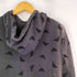 アルマーニジーンズ ARMANI JEANS ロゴ総柄 裏起毛 ジップアップ パーカー メンズ import:XL