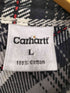 カーハート Carhartt 00S ワッペン刺繍 BD チェックネルシャツ メンズ import:L