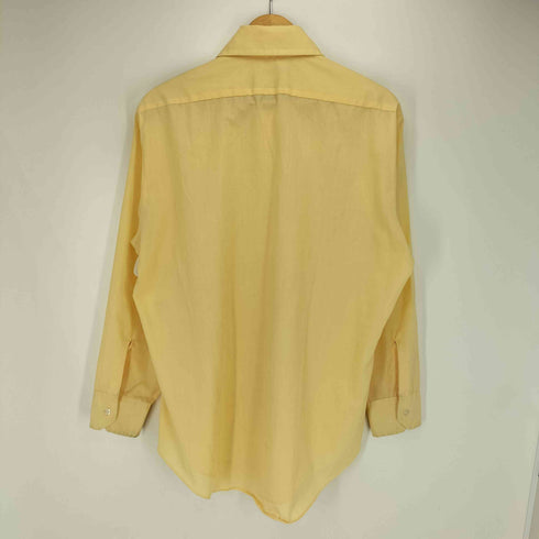 シアーズ Sears 70s デカ襟 襟芯 Dress Shirt ポケット L/S シャツ メンズ 16-33