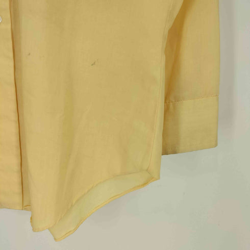 シアーズ Sears 70s デカ襟 襟芯 Dress Shirt ポケット L/S シャツ メンズ 16-33