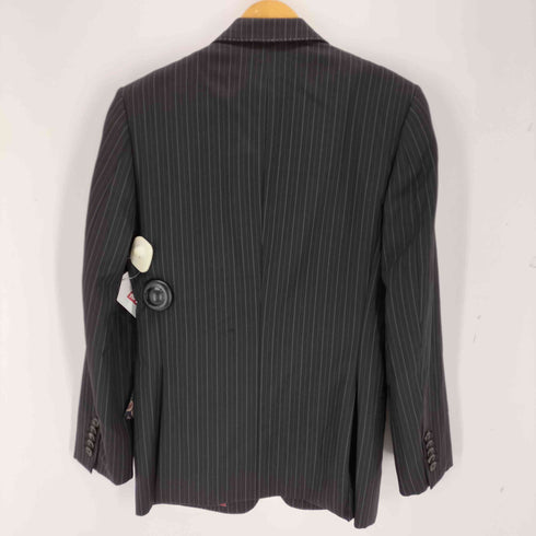 ポールスミスロンドン Paul Smith LONDON ストライプ 2Bテーラードジャケット パンツ セットアップ メンズ S