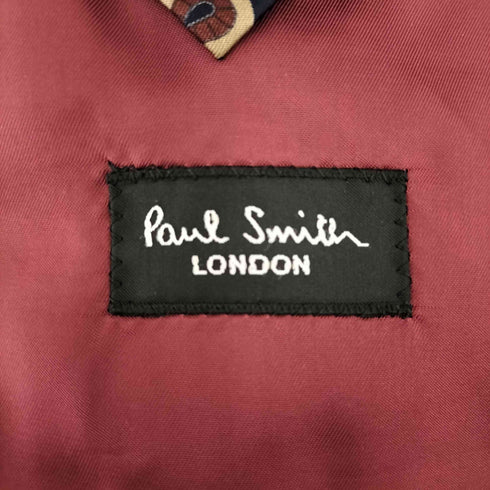 ポールスミスロンドン Paul Smith LONDON ストライプ 2Bテーラードジャケット パンツ セットアップ メンズ S