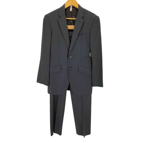 ポールスミスロンドン Paul Smith LONDON FRATELLI TALLIA DI DELFINO フラッテリ タリアディ デルフィノ ストライプ 2Bテーラードジャケット パンツ セットアップ メンズ S