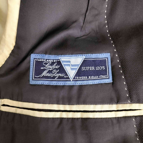 ポールスミスロンドン Paul Smith LONDON Mario Zegna マリオ ゼニア 3Bテーラードジャケット パンツ セットアップ メンズ S