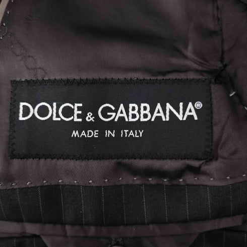 ドルチェアンドガッバーナ DOLCE&GABBANA 2Bテーラードジャケット パンツ セットアップ メンズ 44