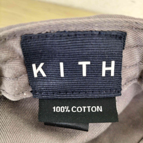 キス KITH ロゴ 刺繍 ストラップバック キャップ 帽子 メンズ