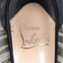 クリスチャンルブタン CHRISTIAN LOUBOUTIN シアー オープントゥ ヒールパンプス レディース 38 1/2
