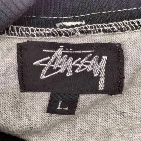 ステューシー Stussy 80S USA製 OLD BIG LEAGUE スウェット スタジャン メンズ import:L
