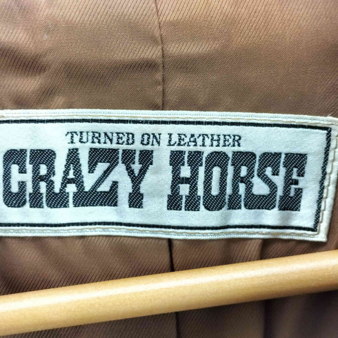 CRAZY HORSE レザーチェスターコート レディース US:6