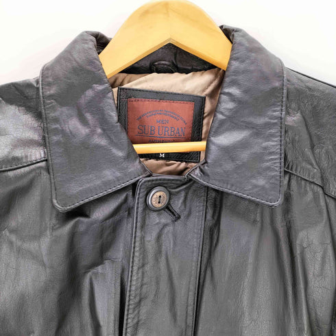 SUB URBAN カウレザー カーコート メンズ JPN:M