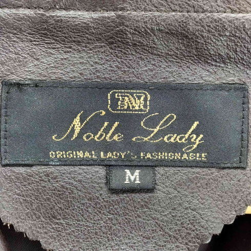 Noble Lady カウレザーテーラードジャケット レディース JPN:M