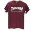 スラッシャーマガジン THRASHER MAGAZINE 00S OLD 旧タグ スペードタグ ロゴ プリント S/S ボックス Tシャツ 短丈 メンズ import:S